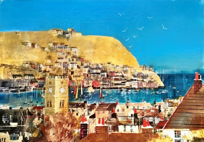 NAGIB KARSAN - looking to kingswear from dartmouth